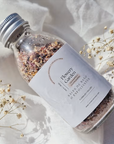 Bath Salts - FLOWERY GARDEN - Himalayan pink salt,