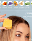 Solid Shampoo - Box with 2 bars - Soothing and Illuminating