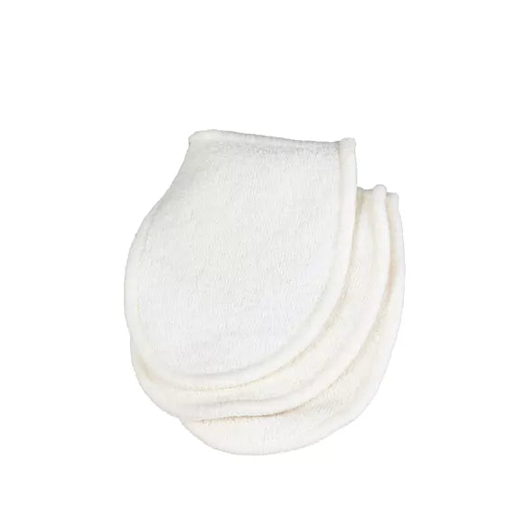 Organic Cotton Minigloves - For Face Cleansing