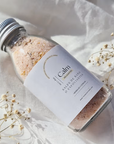 Bath Salts - CALM - Himalayan pink salt, calendula and chamomile flowers