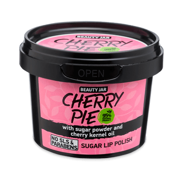 Lip Scrub - Cherry Pie - Sugar Powder and Cherry Kernel Oil