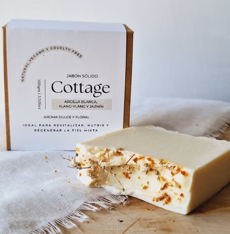 Soap - COTTAGE - White Clay, Ylang-Ylang and Jasmine