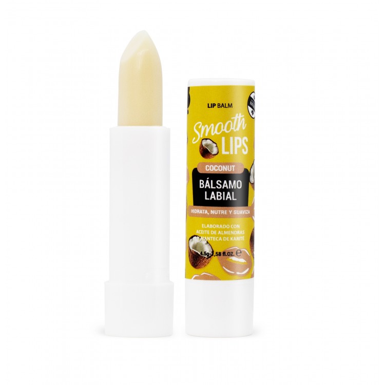 Lip Balm - Smooth Lips - Almond, Coconut and Peach