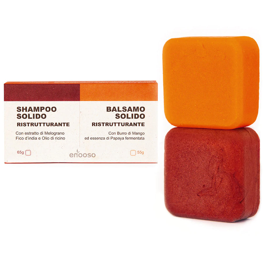 Solid Shampoo and Conditioner - Restructuring Set