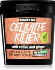 Exfoliante anticelulítico - Asesino de celulitis - café y jengibre