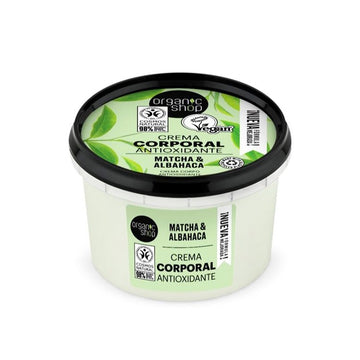 Crema Corporal - Antioxidante - Matcha y Albahaca