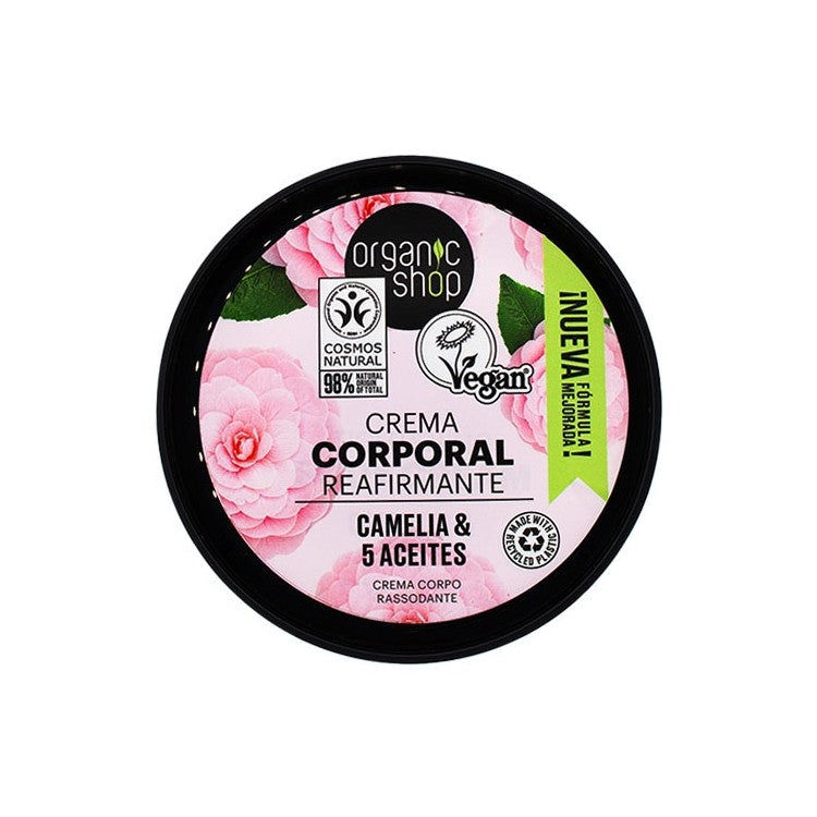 Crema Corporal - Reafirmante - Camelia y 5 Aceites