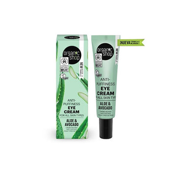 Eye Contour Cream - Anti-Puffiness - Avocado Oil and Aloe