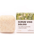 Exfoliante facial sólido - Pétalos de manzanilla