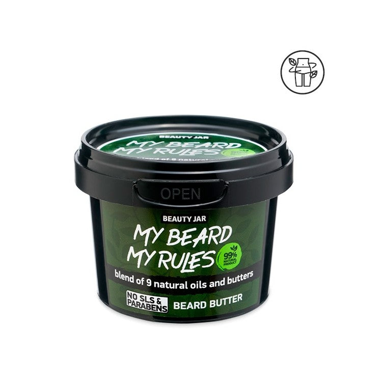 Beard Butter - My Beard My Rules - Blend of 9 natural oils and butters