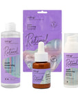 Retinol Facial Care Pack - Serum, Cream, Mask, and Toner