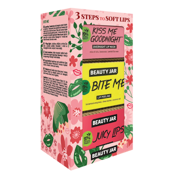 Gift Box - 3 Steps to Soft Lips - Mask, Peeling and Balm