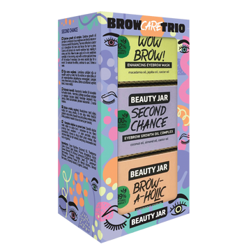 Gift Box - Brow Care Trio - Growth Oil, Scrub and Mask